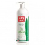 Крем-гель для душа деликатный серии Extra Aloe, 1000мл