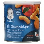 Gerber, Lil&#039; Crunchies, палочки для малышей от 8 месяцев (42 g)