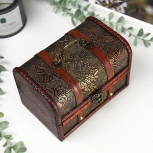 Шкатулка для украшений «Сундучок. Цветущий сад», дерево, 11.5?18?12 см