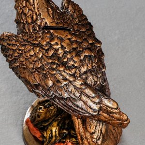 Копилка "Сокол", бронзовый цвет, 31 см, микс