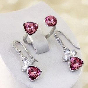 Комплект SWAROVSKI Н01-7214  размер 16,5-17,5