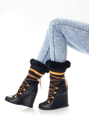 Сапоги Страна производитель: Китай
Вид обуви: Полусапоги
Сезон: Весна/осень
Размер женской обуви x: 36
Полнота обуви: Тип «F» или «Fx»
Цвет: Черный
Материал верха: Натуральная кожа
Материал подкладки: