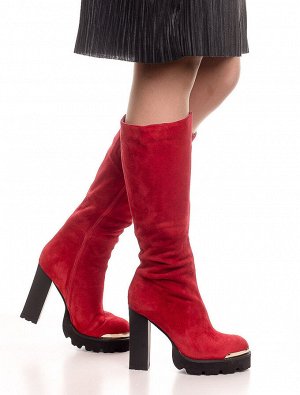 Сапоги Страна производитель: Китай
Вид обуви: Сапоги
Размер женской обуви x: 35
Полнота обуви: Тип «F» или «Fx»
Цвет: Красный
Материал верха: Замша
Материал подкладки: Байка
Каблук/Подошва: Каблук
Выс