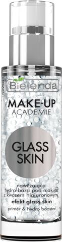 MAKE-UP ACADEMIE GLASS SKIN увлажняющая база под макияж с гиалуроновой кислотой, 30 г