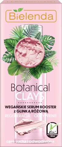 BOTANICAL CLAYS веганская сыворотка с розовой глиной 30 мл (*6)