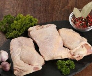Бедро цыпленка, филе с кожей ЕС АГРО, 2,5 кг