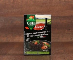 Рис Венере чёрный Riso Gallo, 0.5 кг