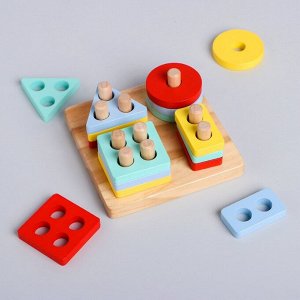 Развивающий набор головоломок «Монтессори», 5.5 ? 29.5 ? 25.5 см