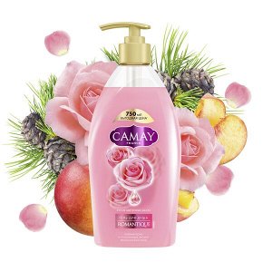 CAMAY Романтик парфюмированный гель для душа с ароматом алых роз для всех типов кожи 750 мл