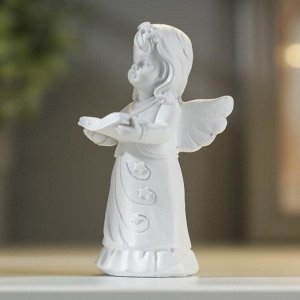 Сувенир полистоун "Девочка-ангел в белом" МИКС 9х4,5х5 см