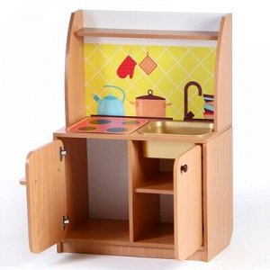 Игровой набор Кухня Машенька мойка МИКС, 684*400*1002, Цветной