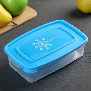 Набор контейнеров для замораживания продуктов Полимербыт «Морозко», 3 шт, 0,7 л, цвет МИКС