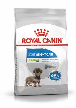 X-SMALL LIGHT WEIGHT CARE (ИКС СМОЛ ЛАЙТ ВЕЙТ КЭА)
Питание для склонных к набору веса и малоактивных собак миниатюрных размеров в возрасте от 10 месяцев и старше 1,5 кг