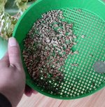 Сито пластиковое для просеивания почвы