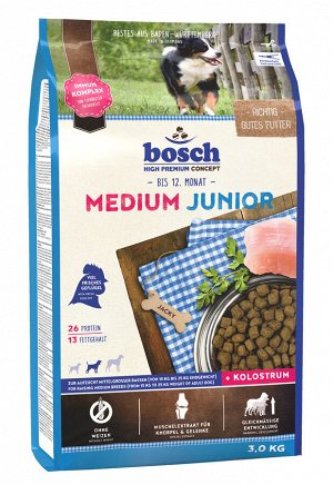 Bosch Medium Junior сухой корм для щенков 1 кг