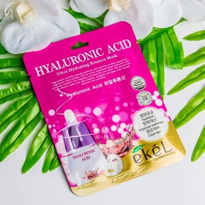 Тканевая маска с гиалуроновой кислотой Ekel Hyaluronic Acid Ultra Hydrating Essence Mask