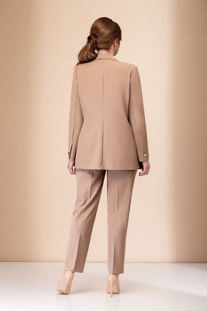 Женский комплект жакет, блузка и брюки