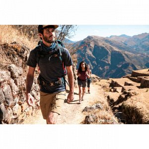 DECATHLON Повязка на шею для треккинга в горах из шерсти мериноса модульная TREK 500 FORCLAZ