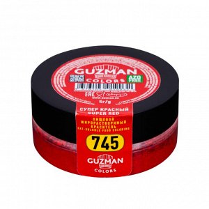Краситель сухой жирорастворимый Супер красный (745), GUZMAN, 5 г