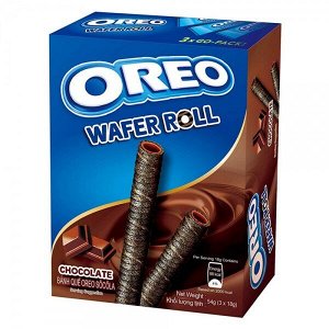 Вафельные трубочки Oreo Wafer Roll Chocolate, 54 г