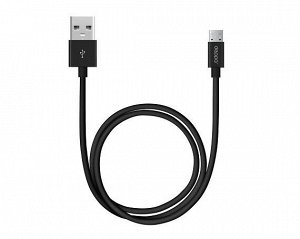 Кабель Deppa microUSB - USB черный, 1.2м, 72103