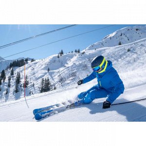Брюки лыжные для трассового катания мужские синие 980 wedze