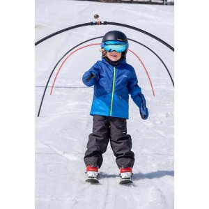 Куртка лыжная теплый водонепроницаемая для детей синяя - 100