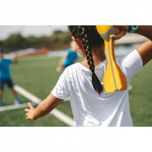 Футболка для легкой атлетики с короткими рукавами детская AT 100 KALENJI
