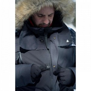 DECATHLON Куртка теплая водонепроницаемая для зимних походов мужская SH500 U-WARM. QUECHUA