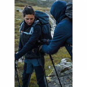Жилет пуховый для треккинга в горах женский TREK 500 FORCLAZ