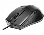 Проводная оптическая мышь Defender HIT MB-530, 3 кнопки, 1000 dpi, черный, 52530 recommended