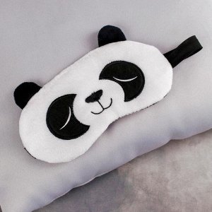 Набор-антистресс «Панда», подголовник, маска