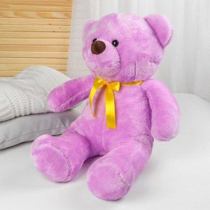 Мягкая игрушка «Мишка», 65 см, цвет фиолетовый