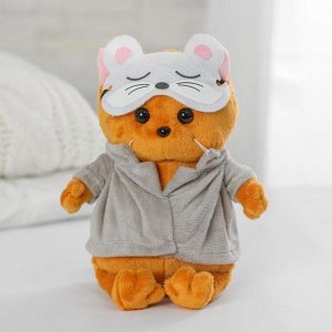 Мягкая игрушка «Кот Бисквит», в пижаме
