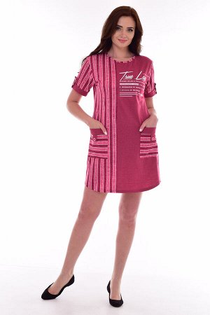 Платье женское 4-71а (розовый)