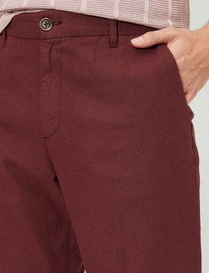 брюки Материал: %100 Хлопок Параметры модели: рост: 189 cm, грудь: 99, талия: 75, бедра: 99 Надет размер: 42