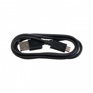 Кабель Ritmix RCC-110, micro USB - USB, 1 А, 1 м, черный