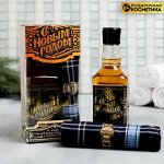 Подарочный набор &quot;С новым годом&quot;: гель для душа, платок-сигара