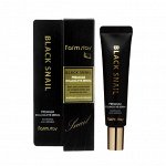 Сыворотка-роллер с муцином черной улитки для кожи вокруг глаз	 Farm Stay  Black Snail Premium Rolling Eye Serum