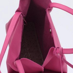 Женская кожаная сумка Richet 2055LN 252 Розовый (Фуксия)