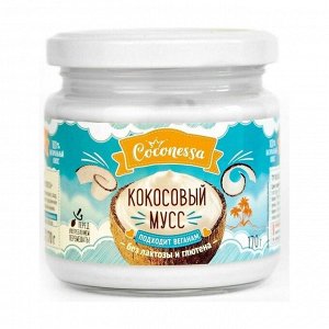 Мусс десертный кокосовый, coconessa, 170г