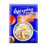 Каша овсяная Everyday Balanced Breakfast, Персик со сливками, п/п 40 гр 1/15