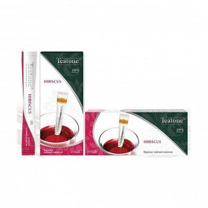 Чай в стиках для чашек каркаде (гибискус),teatone, 15 стиков по 1.8г