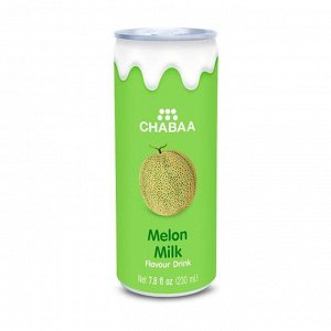 Напиток дыня с молоком, chabaa, 230мл