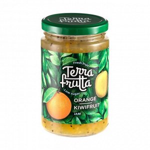Джем апельсин-киви, стекло, terra frutta, 420г