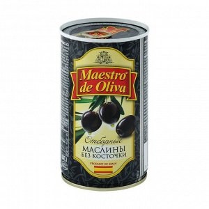 Маслины без косточек отборные, maestro de oliva, 360г