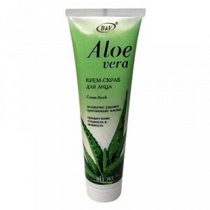 Витэкс Aloe vera Алоэ Крем-Скраб для лица 100мл