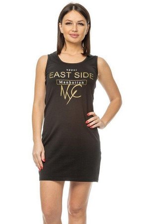 Платье "East side". Цвет черный