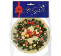 Феерика Тарелки бум.С Новым Годом 6шт., Ф-599