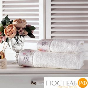 T1219T10123180 Tivolyo Home CHERISH набор полотенец кремовый 2 пр